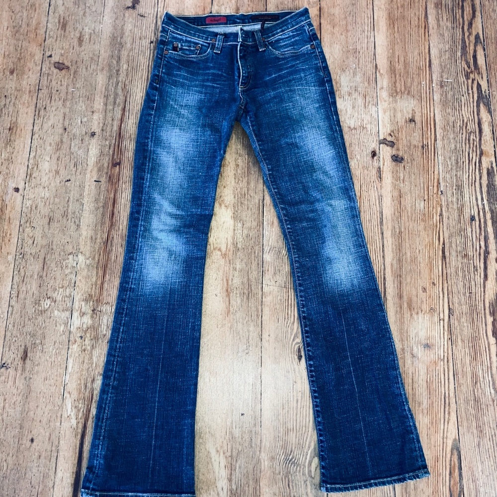 The Angle low waisted bell bottom jeans.